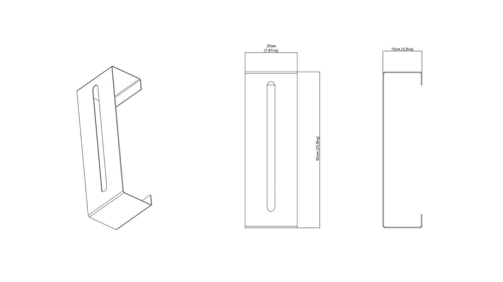 Wall-Mounted Towel Storage Rack - image 3