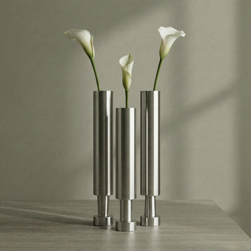 Cylinder Metal Vase - image 2