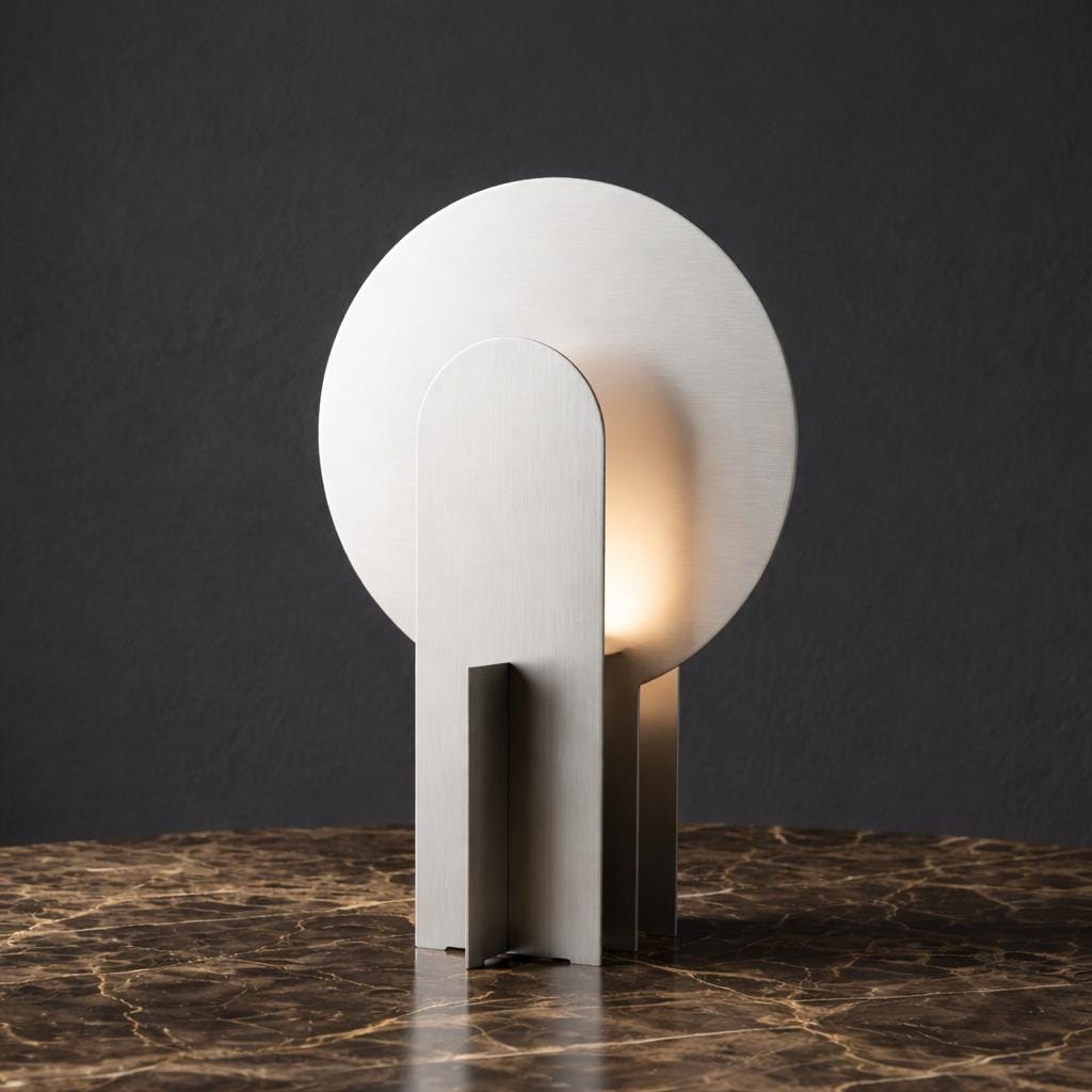 Minimal Metal Table Lamp - image 7