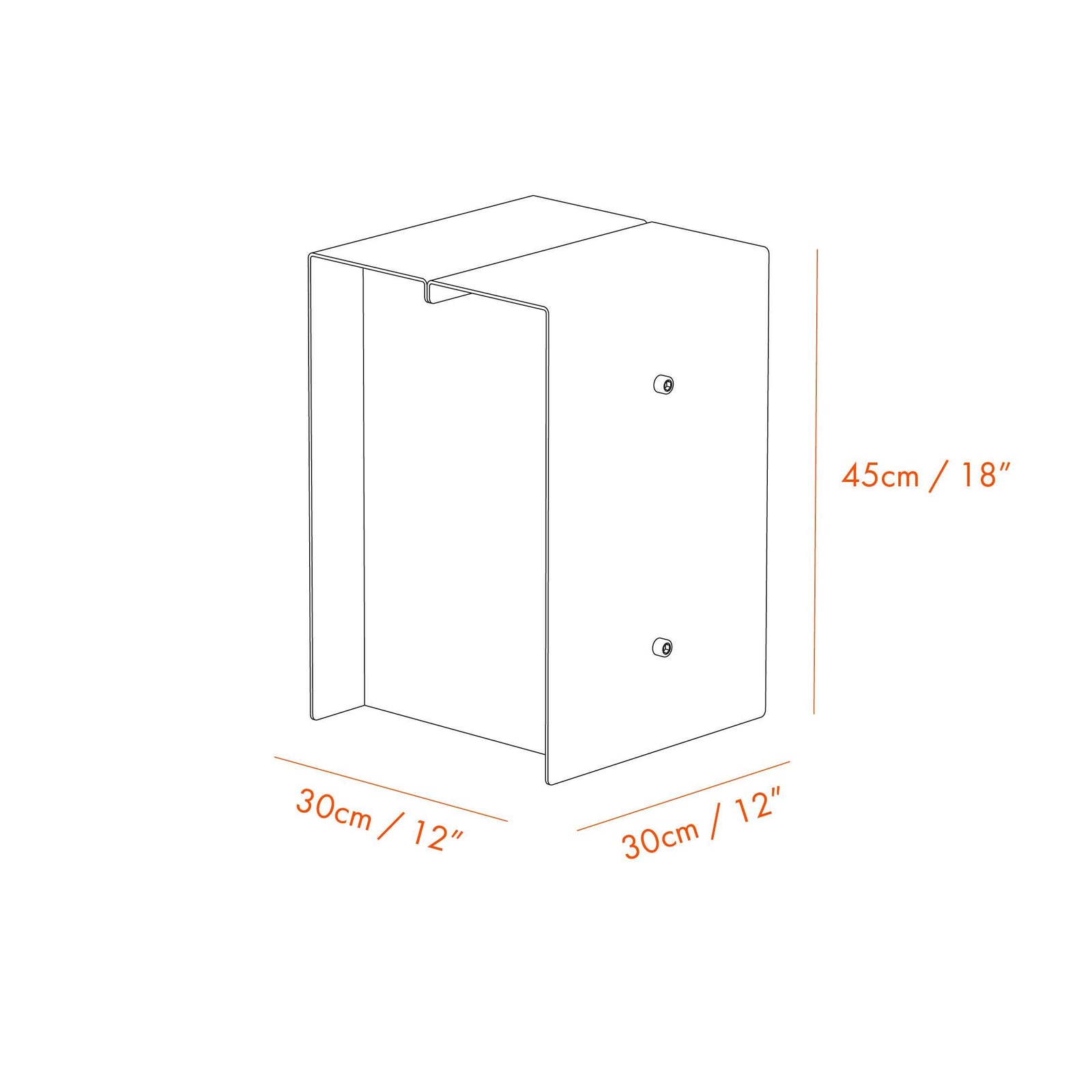 Two-Tone Bedside Table - image 6