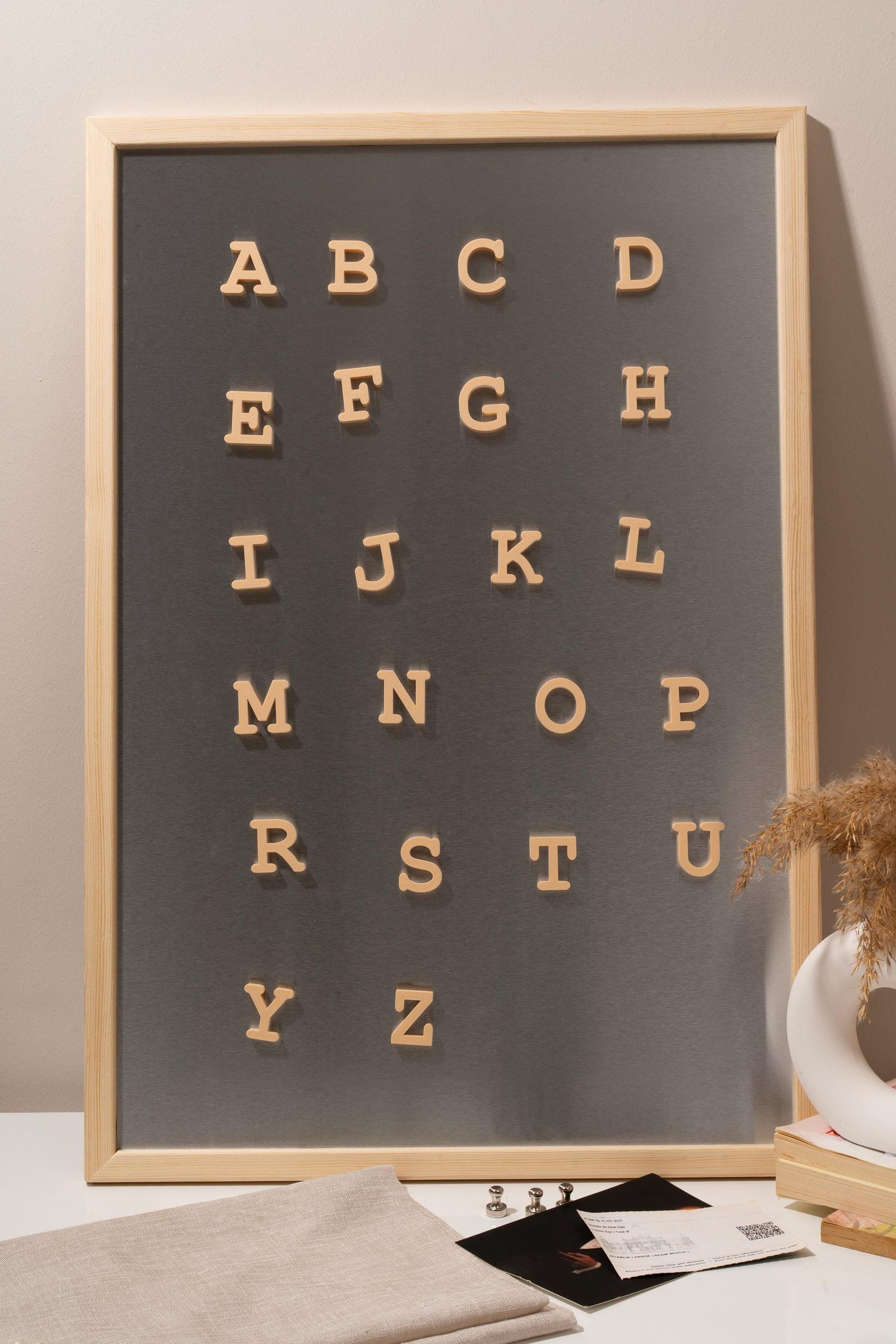 Magnetic Metal Alphabet Set - image 3