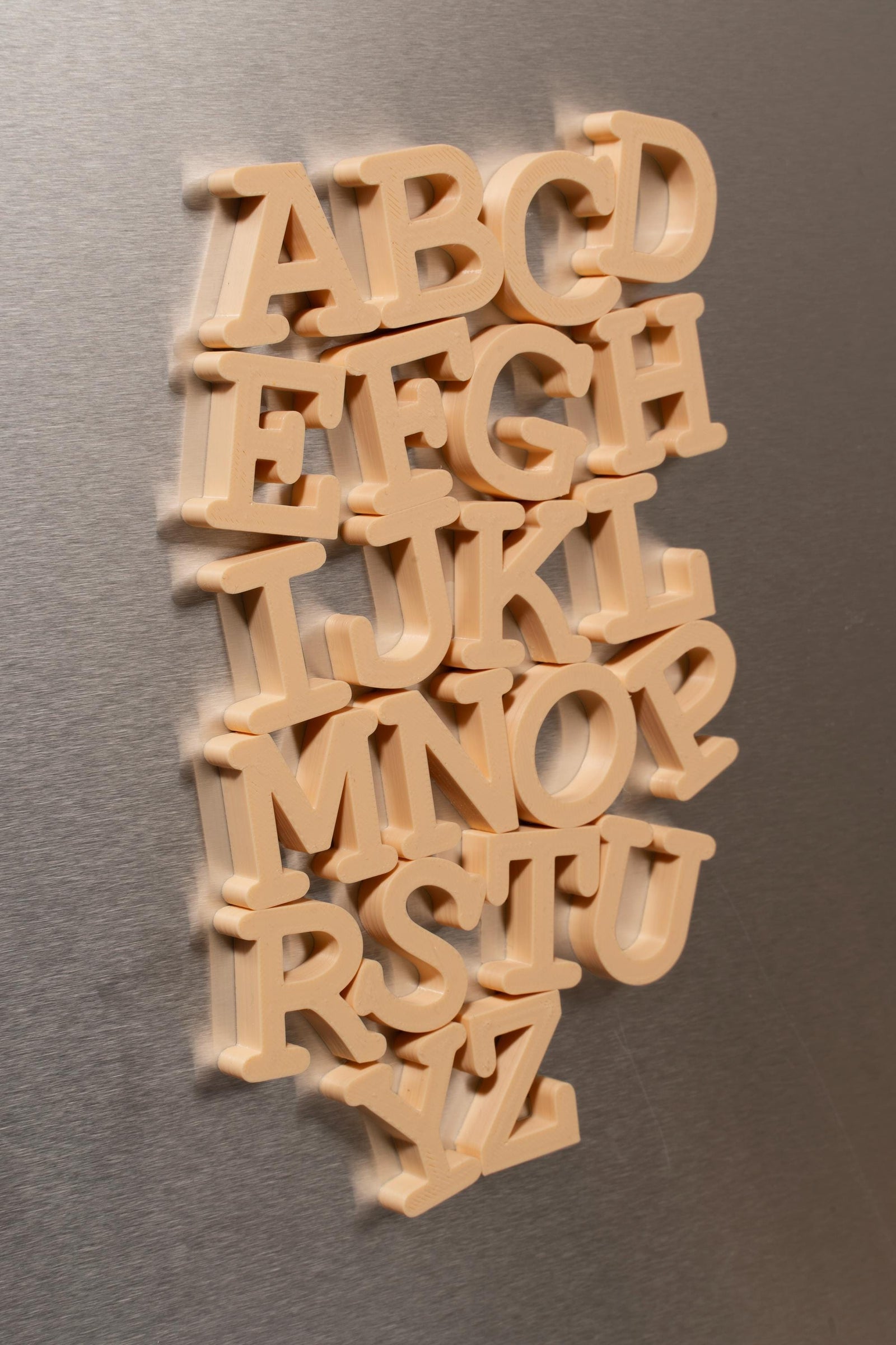 Magnetic Metal Alphabet Set - image 1