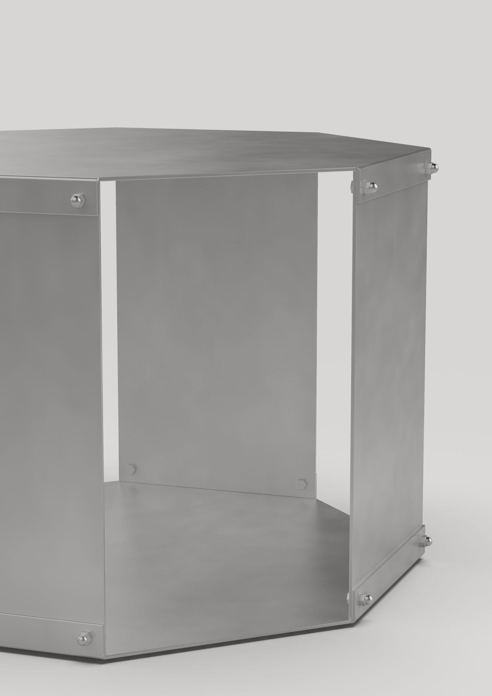 Hexagon Side Table - image 4