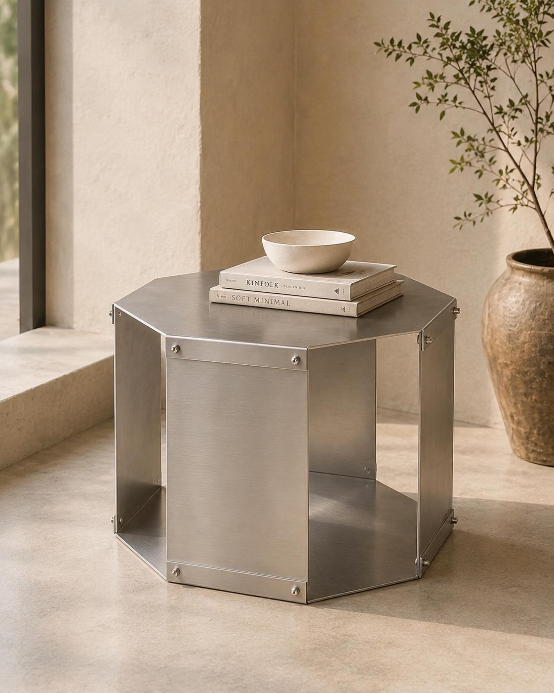 Hexagon Side Table - image 1
