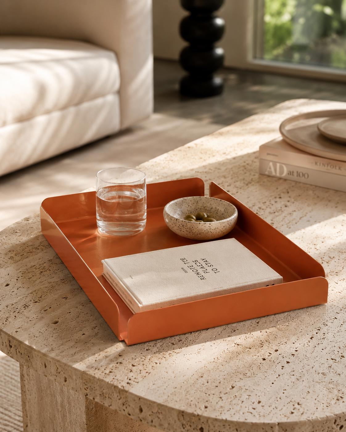 Set of 3 Metal Trays - image 1