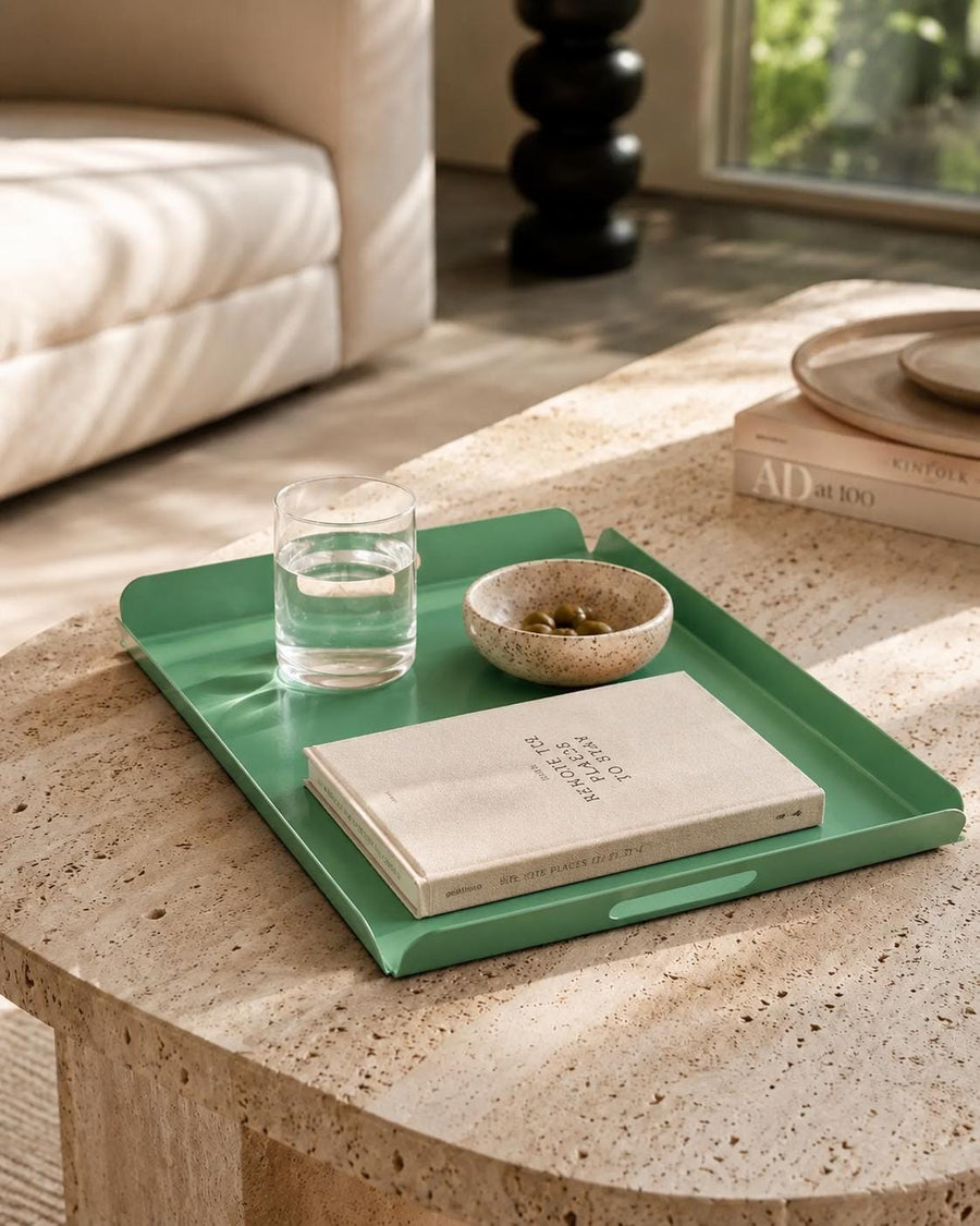 Metal Tray with Handles - image 1