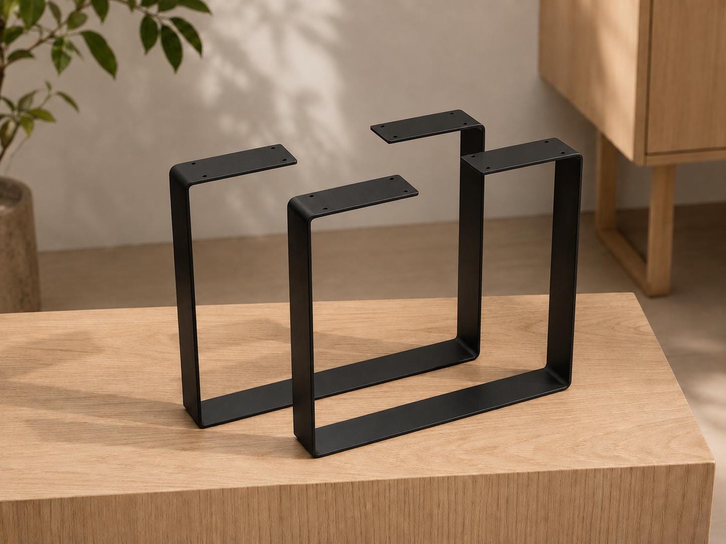 U-Frame Metal Table Legs - image 5