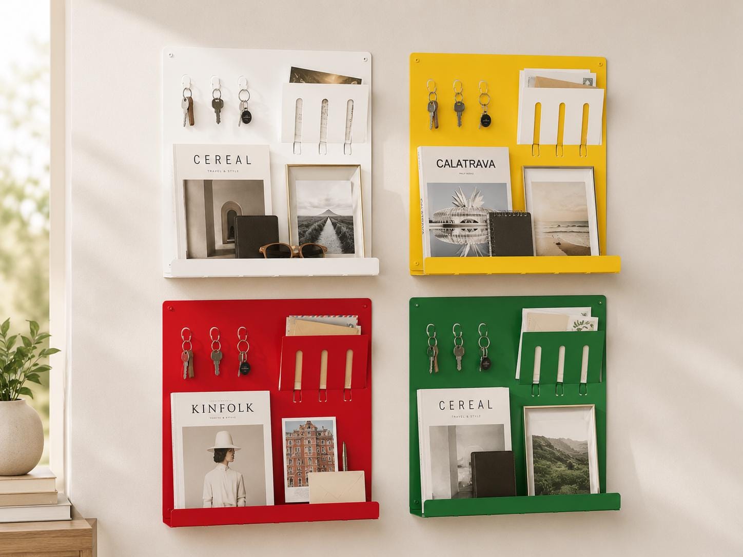 Entryway Organizer with Key Hooks - image 5