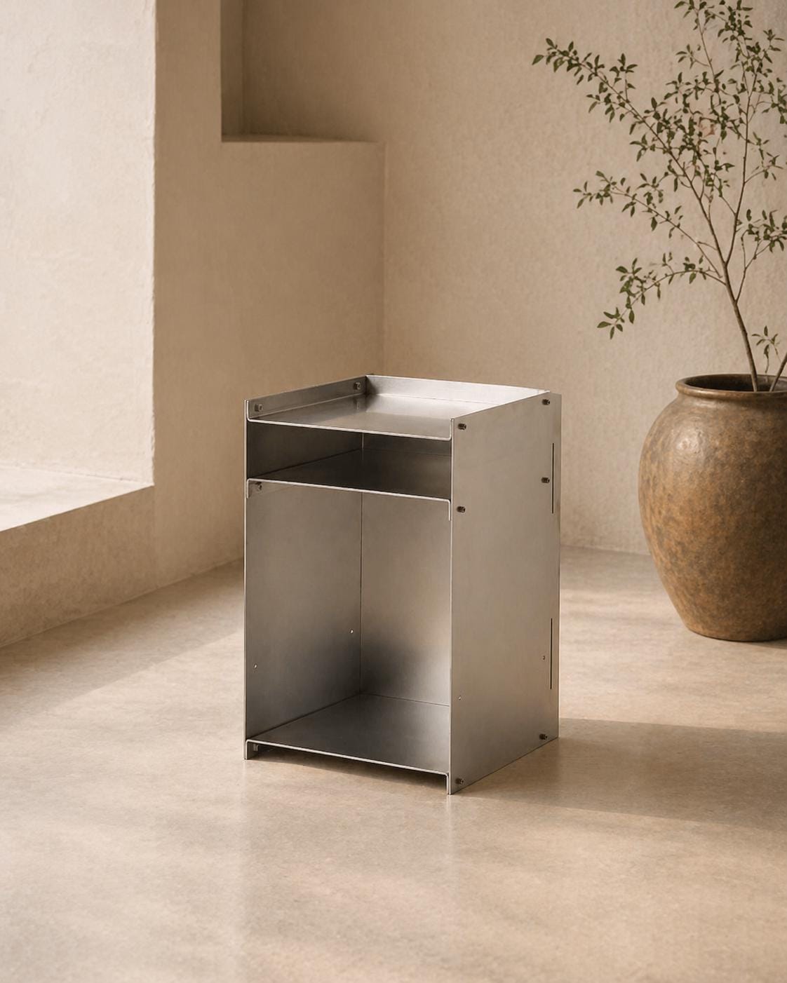 Metal Bedside Cabinet - image 4