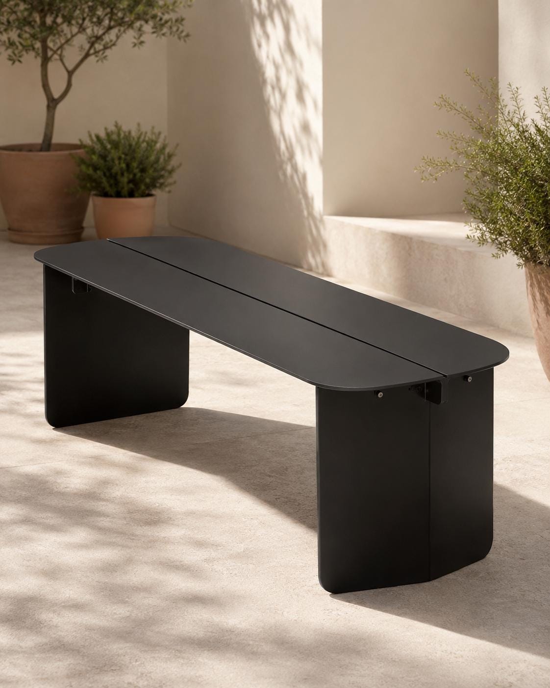 Aluminium Outdoor Bench - image 4