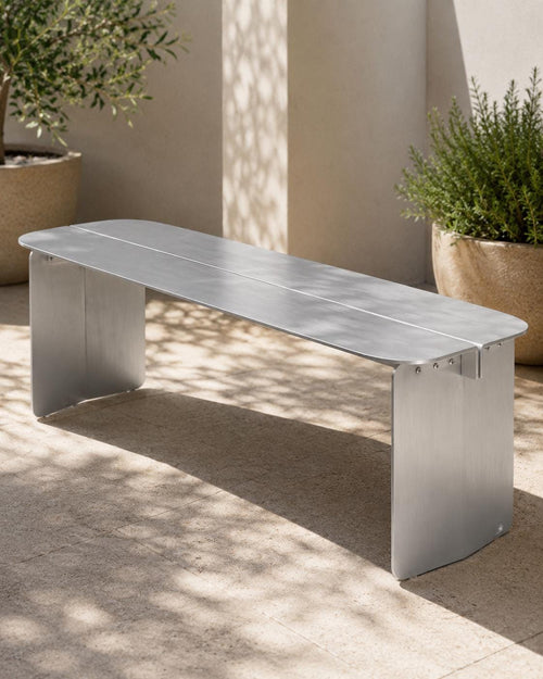 Aluminium Outdoor Bench - image 1