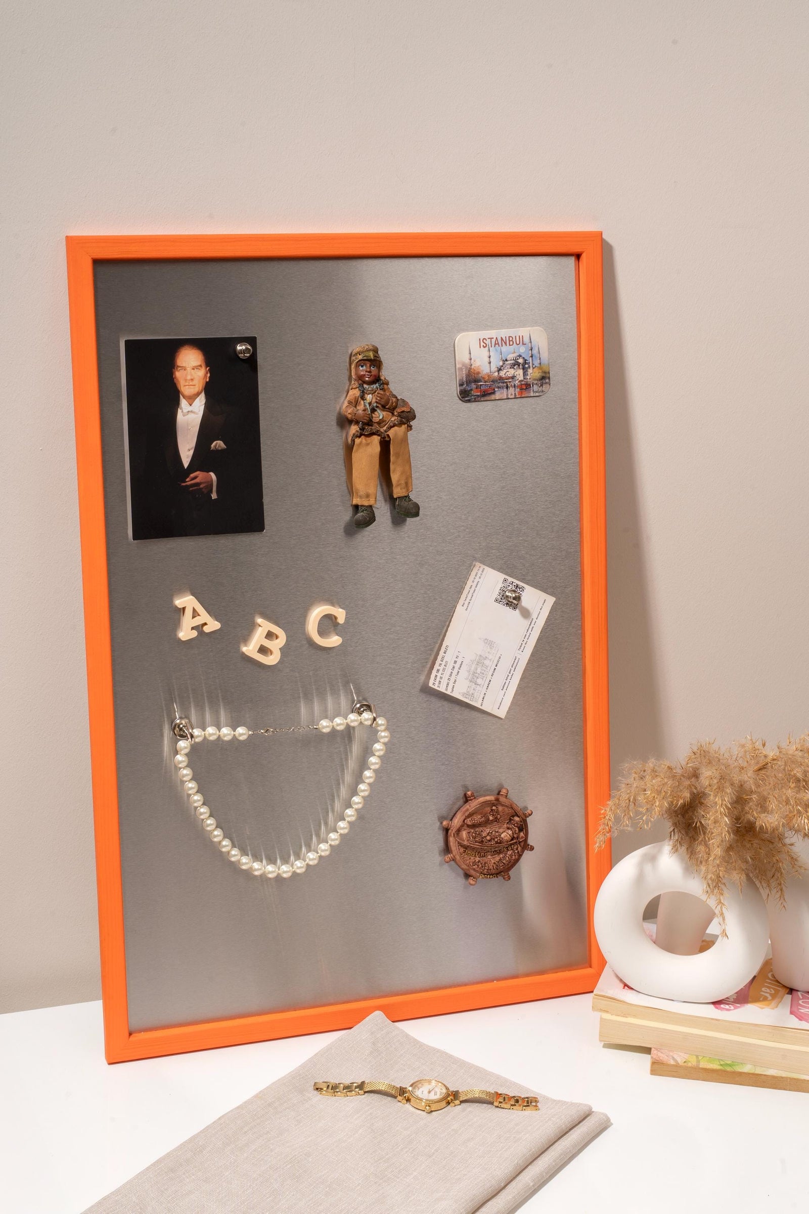 Framed Magnetic Memo Board - image 7