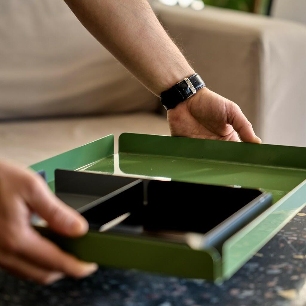 Set of 3 Metal Trays - image 5