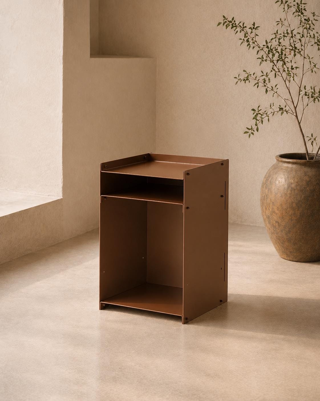 Metal Bedside Cabinet - image 8