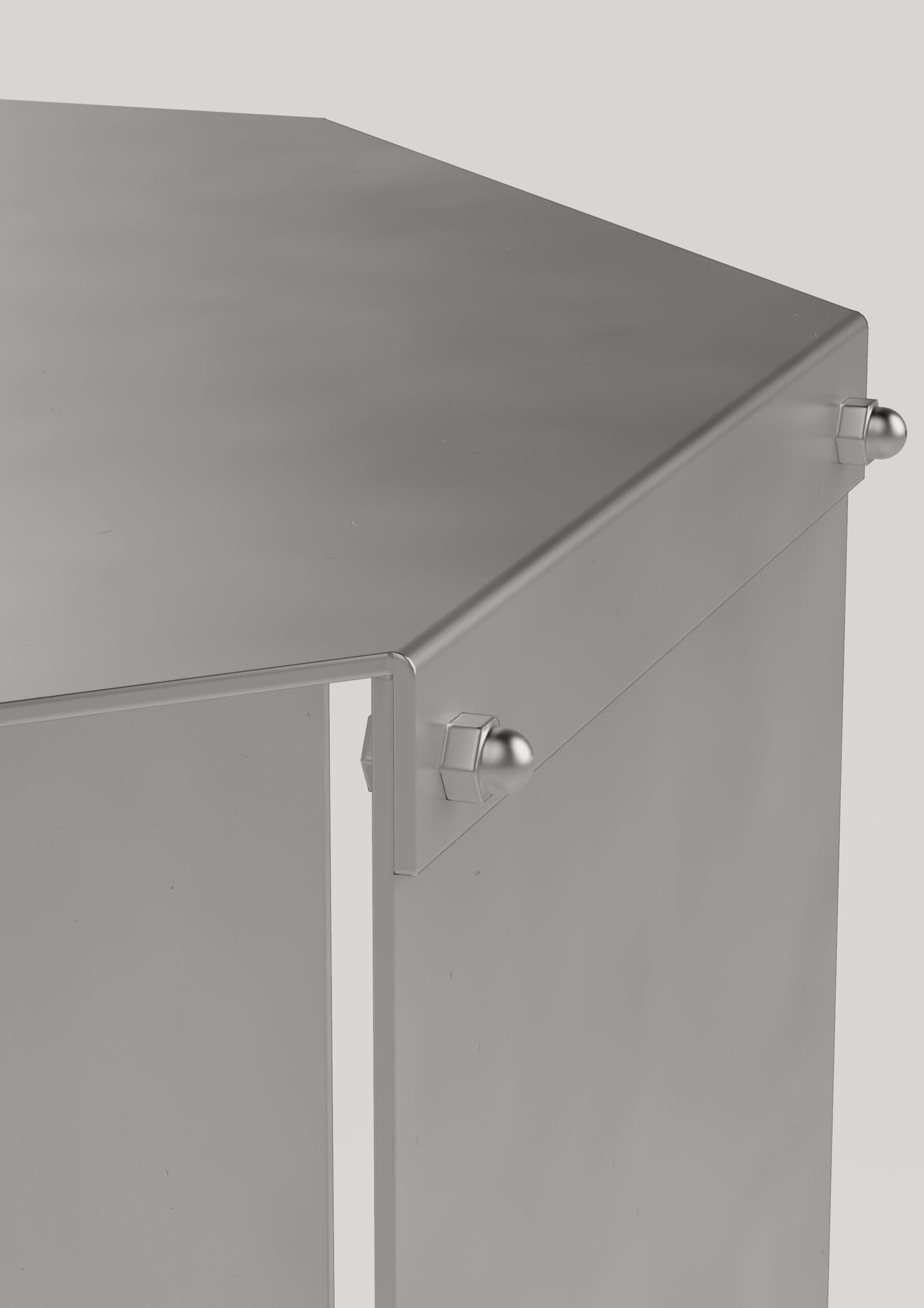 Hexagon Side Table - image 5
