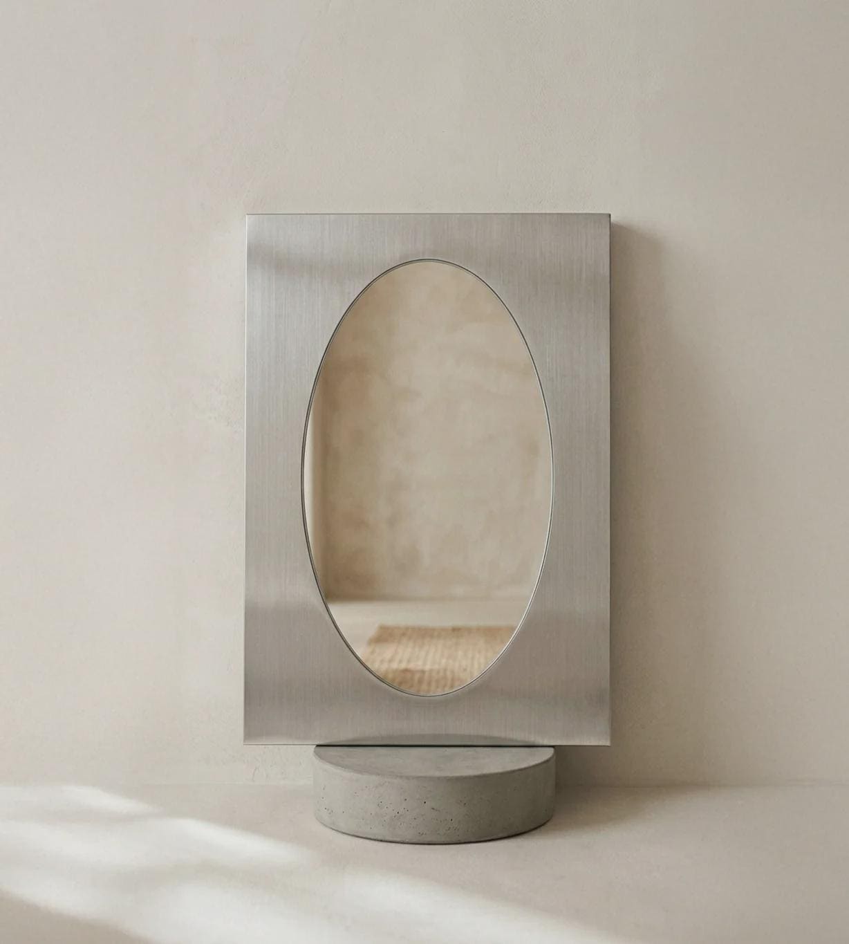 Minimal Metal Wall Mirror - image 1