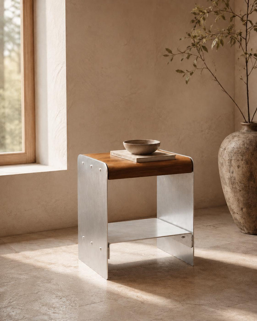 Metal Table Stool - image 1