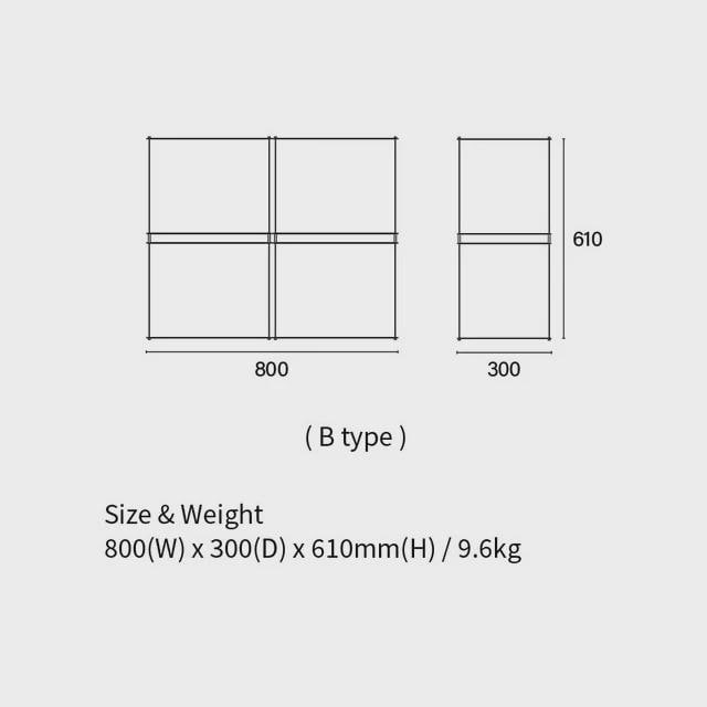 4-Tier Modular Shelf - image 8