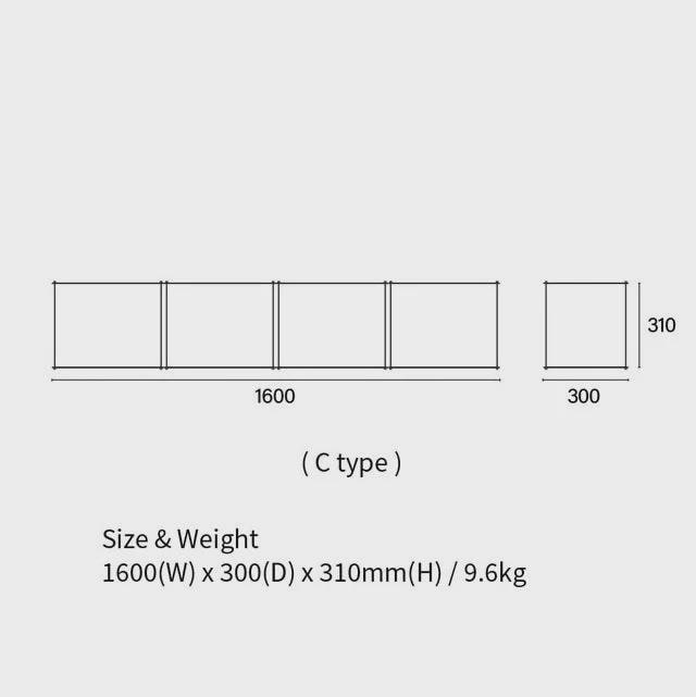 4-Tier Modular Shelf - image 6