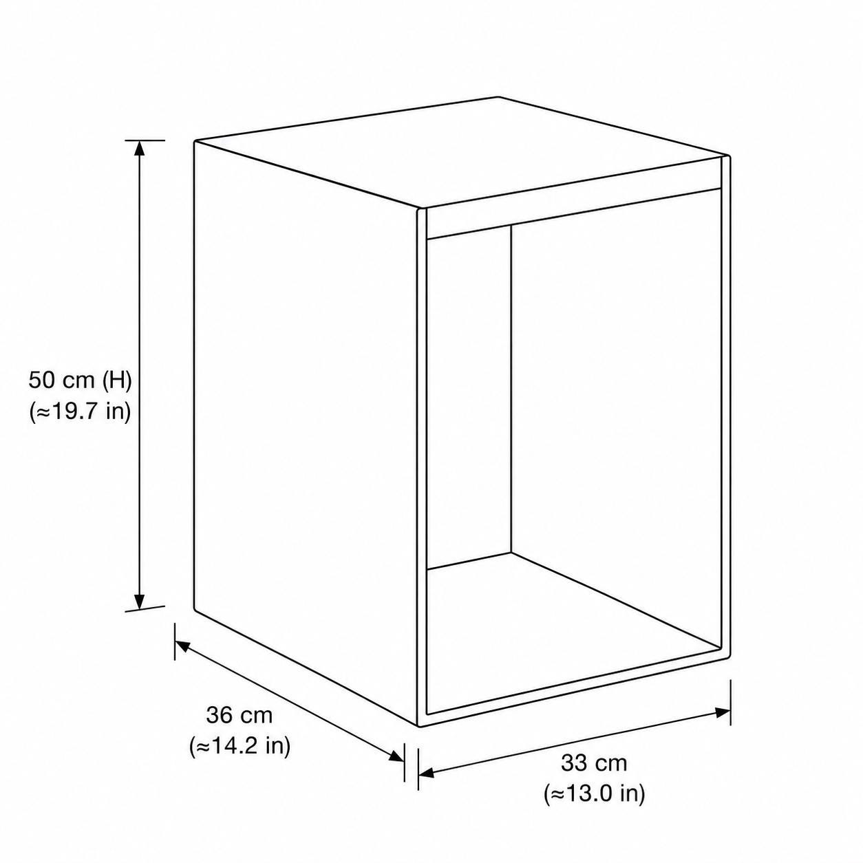 Minimal Metal Side Table - image 6