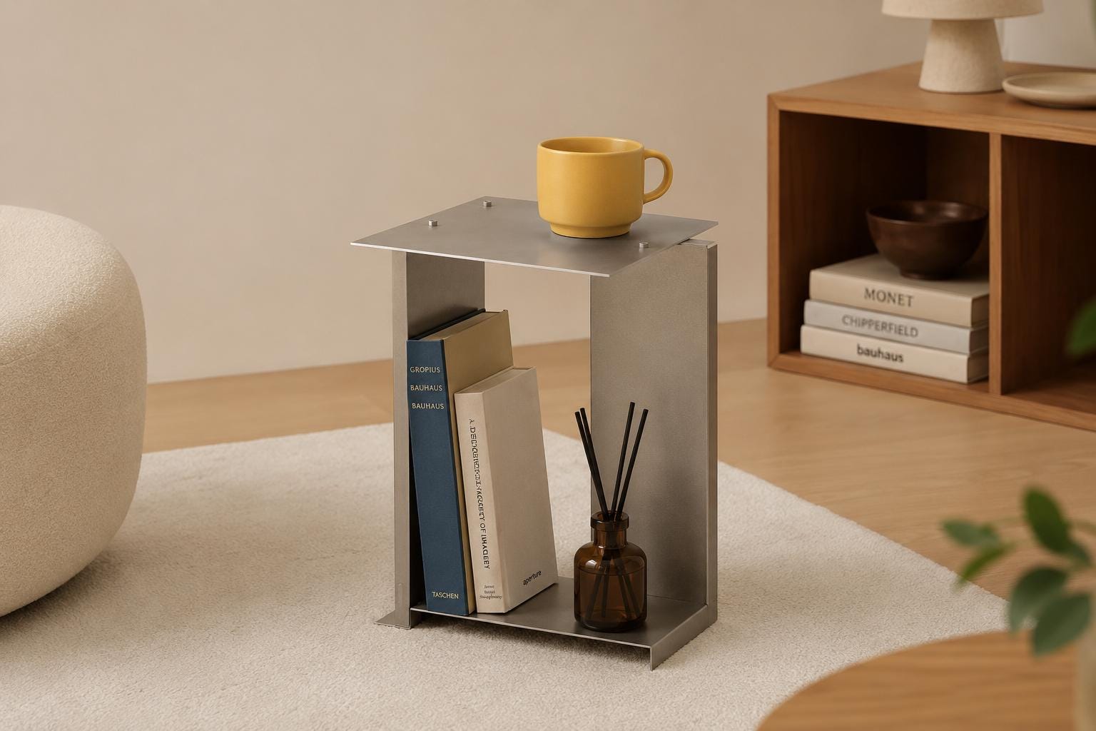 Slim Magazine Side Table - image 1