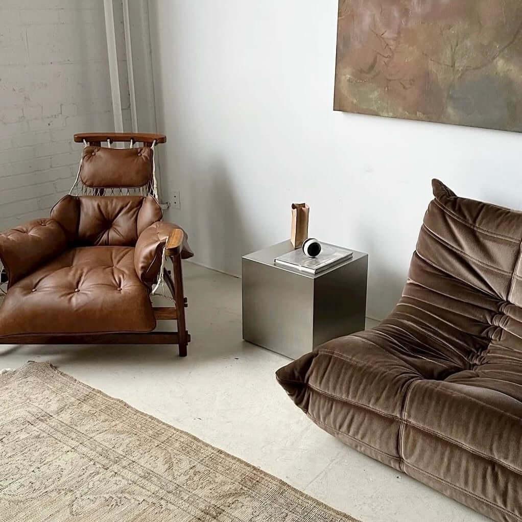 Metal Cube Side Table - image 2